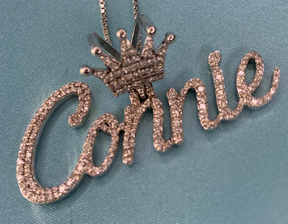 DIamond Necklace (Natural Stones)