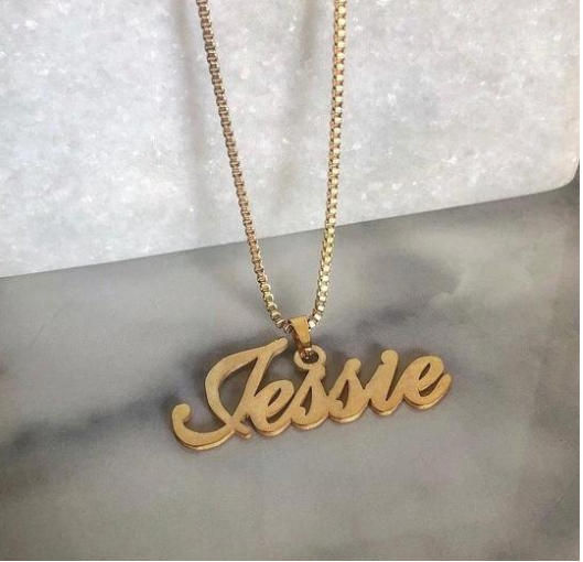 Nameplate On a Bail