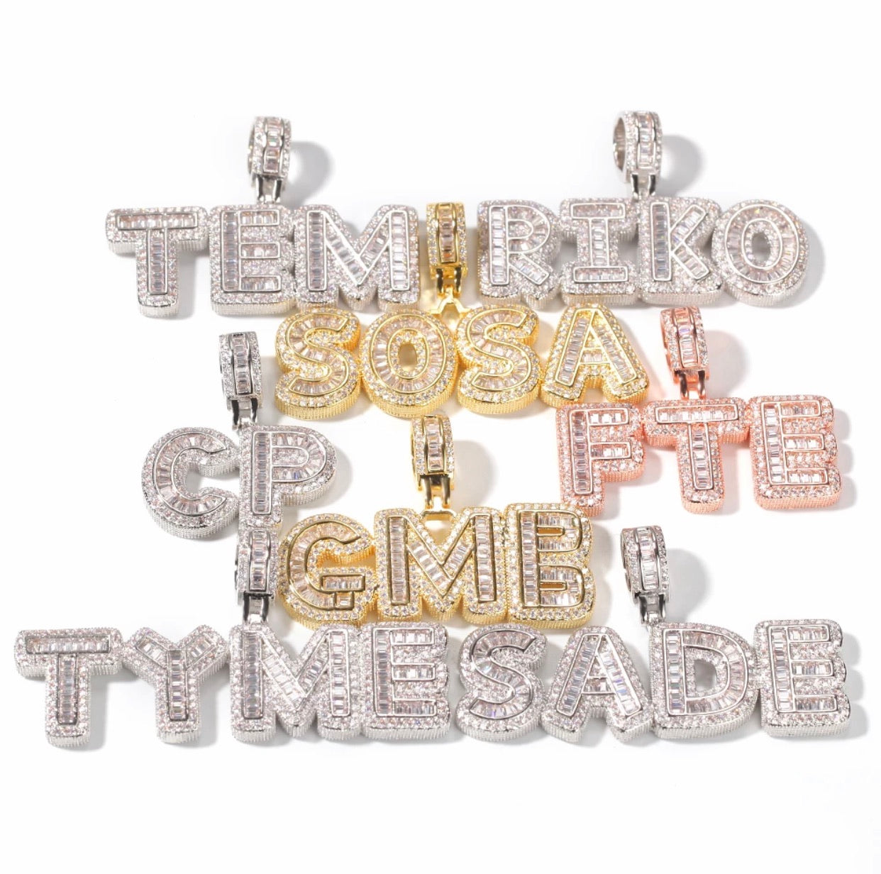 Bezel Name Pendant